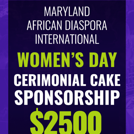 Women's Day Ceremonial Cake Sponsorship